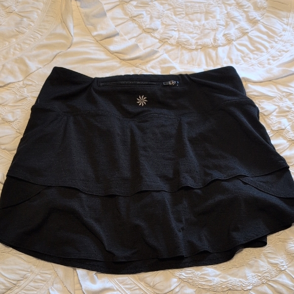 Athleta Black Mini Skirt - Picture 1 of 3